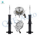 Set of 4 Front Suspension Strut Assembly-Wheel Hub Bearing Assembly For 2015-2020 GMC Yukon XL 4WD Monotube Performance Upgrade