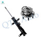 Front Left Suspension Strut Assembly-Wheel Hub Bearing Assembly For 2017-2019 Cadillac XTS Livery
