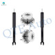 Set 4 Rear Shock-Wheel Hub Bearing For 2013-2019 Ford Police Interceptor Sedan