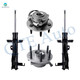 Set of 4 Front Suspension Strut Assembly-Wheel Hub Bearing Assembly For 2017-2019 Cadillac XTS Livery