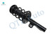 Front Right Quick Complete Strut-Coil Spring Assembly-Wheel Hub Bearing Assembly For 2010-2012 Ford Flex