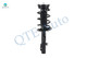 Front Right Quick Complete Strut-Coil Spring Assembly-Wheel Hub Bearing Assembly For 2010-2012 Ford Flex