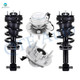 Set 4 Front Quick Complete Strut-Coil Spring-Wheel Hub Bearing For 2007-2013 Chevrolet Silverado 1500