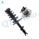 Rear Left Quick Complete Strut-Coil Spring-Wheel Hub Bearing Assembly For 2007-2011 Toyota Camry SE
