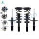 Set of 8 Suspension Strut Assembly-Quick Complete Strut-Coil Spring Assembly-Wheel Hub Bearing Assembly For 1997-2001 Buick Regal