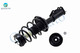 Set of 4 Front Quick Complete Strut-Coil Spring Assembly-Wheel Hub Bearing Assembly For 2017-2019 Cadillac XTS Livery