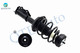 Set of 4 Front Quick Complete Strut-Coil Spring Assembly-Wheel Hub Bearing Assembly For 2017-2019 Cadillac XTS Livery