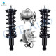 Set 4 Front Quick Complete Strut-Coil Spring-Wheel Hub Bearing For 2005 XE 2008-2019 Nissan Frontier