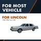 Set Front Hood-Rear Trunk Lid Lift Support For 1984-1986 Lincoln Town CAR V8