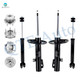 Set of 8 Suspension Strut-Wheel Hub Bearing Assembly-Shock For 2009 Ford Flex