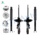 Set of 8 Suspension Strut-Wheel Hub Bearing Assembly-Shock For 2010-2012 Lincoln MKS