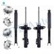 Set of 8 Suspension Strut-Wheel Hub Bearing Assembly-Shock For 2010-2012 Lincoln MKS