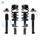 Set Front Quick Complete Strut-Coil Spring-Rear Complete Shock Kit For 2001-2006 BMW X5
