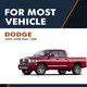 Pair of 2 Rear Complete Shock Absorber Kit For 2002-2008 Dodge RAM 1500