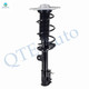 Pair of 2 Rear Left-Right Quick Complete Strut-Coil Spring For 2015-2018 Jeep Renegade FWD