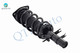 Set Front Quick Complete Strut-Coil Spring-Rear Complete Shock To 2009-2013 Infiniti G37 AWD