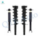 Set Front Quick Complete Strut-Coil Spring-Rear Complete Shock Kit To 2008-2013 Infiniti G37
