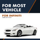 Set Front Quick Complete Strut-Coil Spring-Rear Complete Shock Kit To 2008-2013 Infiniti G37