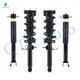 Set Front Quick Complete Strut-Coil Spring-Rear Complete Shock Kit To 2008-2013 Infiniti G37