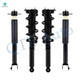 Set 4 Front Quick Complete Strut-Coil Spring-Rear Complete Shock  For 2009 2010 Infiniti G37