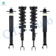 Set 4 Front Quick Complete Strut-Coil Spring-Rear Complete Shock For 2003-2006 Infiniti G35