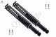 Set of 4 Front Shock-Rear Complete Shock Kit For 2001-2003 Ford Explorer Sport Monotube Performance Upgrade