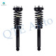 Pair of 2 Front Left-Right Quick Complete Strut-Coil Spring For 2000-2002 Jaguar S-Type