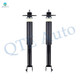 Pair of 2 Rear Complete Shock Absorber Kit For 2003-2006 Infiniti G35 Coupe Base