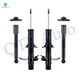 Set 4 Front Suspension Strut-Rear Complete Shock Kit For 2009-2013 Infiniti FX50