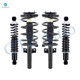 Set 4 Front Quick Complete Strut-Coil Spring-Rear Complete Shock For 2004-2007 Ford Freestar