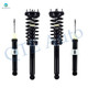 Set Front Quick Complete Strut-Coil Spring-Rear Suspension Strut For 2000-2002 Jaguar S-Type