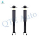 Pair of 2 Rear Complete Shock Absorber Kit For 2015 Infiniti Q40 AWD