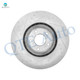 Front 329.8mm Drilled Slotted Disc Brake Rotors For 2007-2013 Acura MDX 5 Stud Wheel