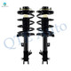 Pair of 2 Front Left-Right Quick Complete Strut For 2003 - 2007 Nissan Murano