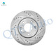 Front 300mm Drilled Slotted Disc Brake Rotors For 2012-2015 Kia Optima, Automotive Replacement Brake Rotors
