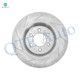 Set of 4 Front-Rear Drilled Slotted Disc Brake Rotors For 2014-2018 Ford F-150