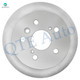 Rear 281mm Disc Brake Rotors For 2007-2012 Lexus ES350 Base, Automotive Replacement Brake Rotors