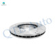 Set of 4 Front Drilled Slotted Brake Disc Rotors-Rear Brake Disc Rotors For 2001-2006 Acura MDX
