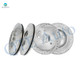 Set 4 Front 320mm-Rear 291.5mm Drilled Slotted Disc Brake Rotors For 2004-2008 Nissan Maxima