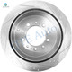 Rear Drilled Slotted Disc Brake Rotors For 2008-2011 2013-2021 Lexus LX570 Base