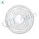 Set of 4 Front 330mm-Rear 348mm Drilled Slotted Disc Brake Rotors For 2006-2008 Lincoln Mark LT