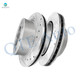 Rear 330mm Drilled Slotted Disc Brake Rotors For 2002-2006 Chevrolet Avalanche 2500