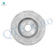 Rear Drilled Slotted Disc Brake Rotors For 2004-2008 Nissan Maxima