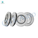 Set of 4 Front 302mm-Rear 305mm Disc Brake Rotors For 2009-2014 Volkswagen Routan