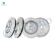 Set of 4 Front Drilled Slotted Brake Disc Rotors-Rear Brake Disc Rotors For 2011-2020 Toyota Sienna