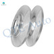 Rear 328mm Disc Brake Rotors For 2012-2020 Dodge Grand Caravan