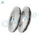Front Disc Brake Rotors For 2012-2020 Dodge Journey