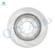 Set of 4 Front 325mm-Rear 330mm Drilled Slotted Brake Disc Rotors For 2003-2010 Chevrolet Silverado 2500 HD