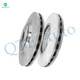 Front 296mm Disc Brake Rotors For 2008-2010 Chevrolet HHR, Automotive Replacement Brake Rotors