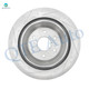 Set of 4 Front 330mm-Rear 345mm Drilled Slotted Disc Brake Rotors For 2015-2020 Chevrolet Suburban, Automotive Replacement Brake Rotors